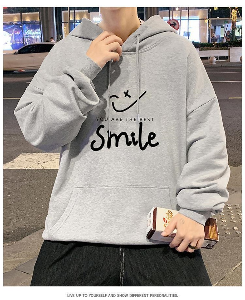 Smile Hoodie - GTFO Streetwear